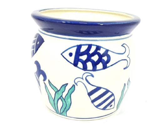 Large planter in Fish design