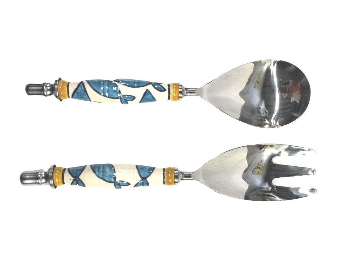 Fish Design Salad Servers
