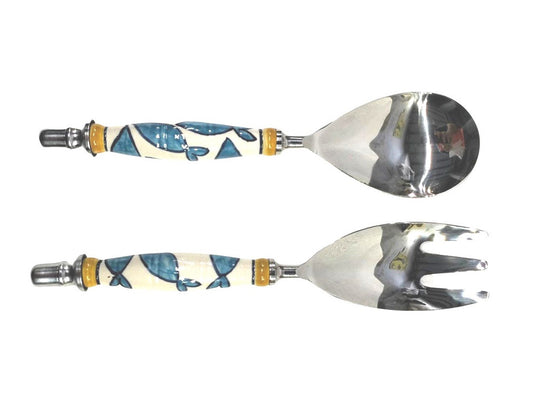 Fish Design Salad Servers
