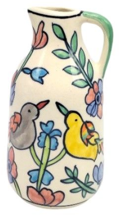 Two Birds Ceramic Vase