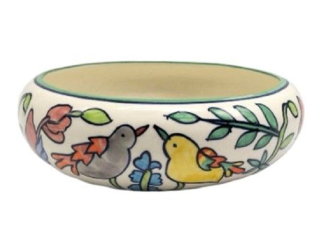 Two Birds Ceramic Salad Bowl