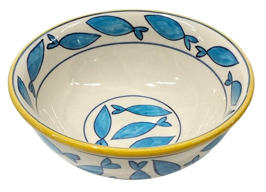 Fish design salad bowl