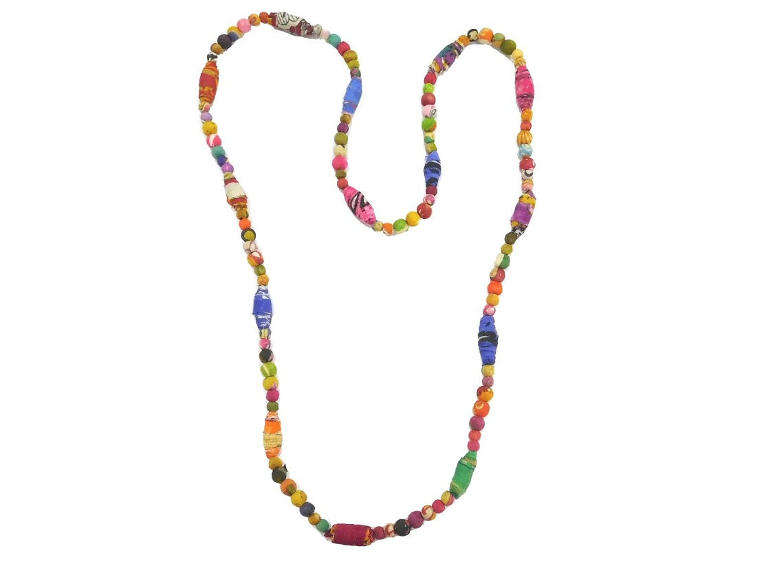 Long multi necklace