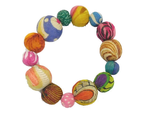 Multi bracelet with large beads
