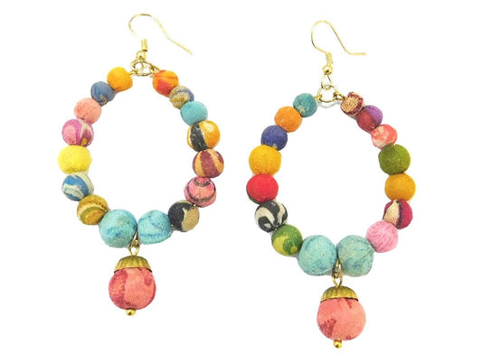 Multi hoop design earrings