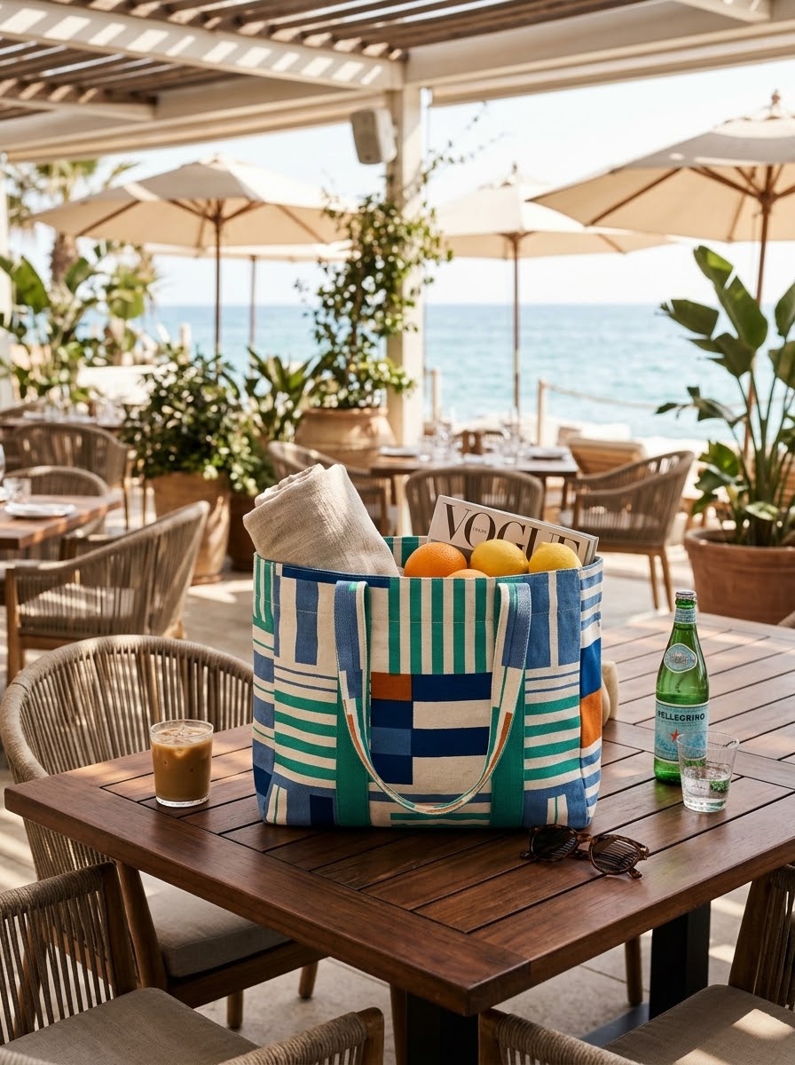 The Calcutta Geometric Tote Bag