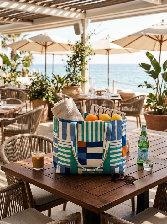 The Calcutta Geometric Tote Bag