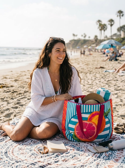 Goa Citrus Oversized Tote