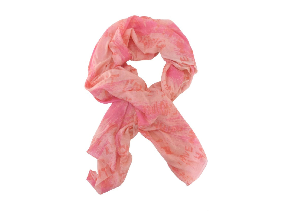 'I Have No Idea' Writing Design Scarf