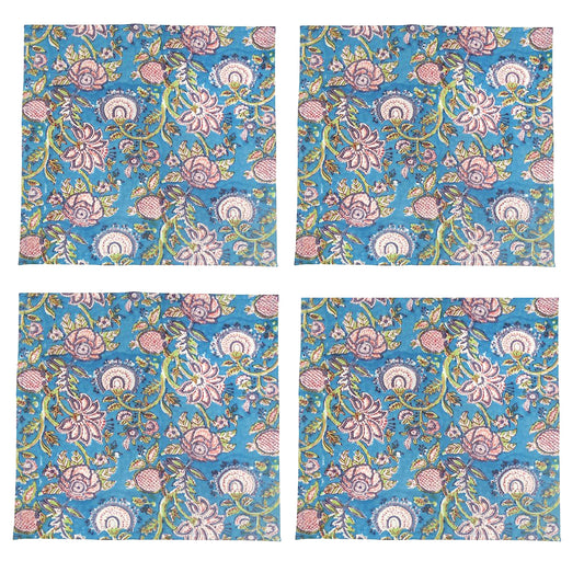 Set of 4 Cotton Napkins