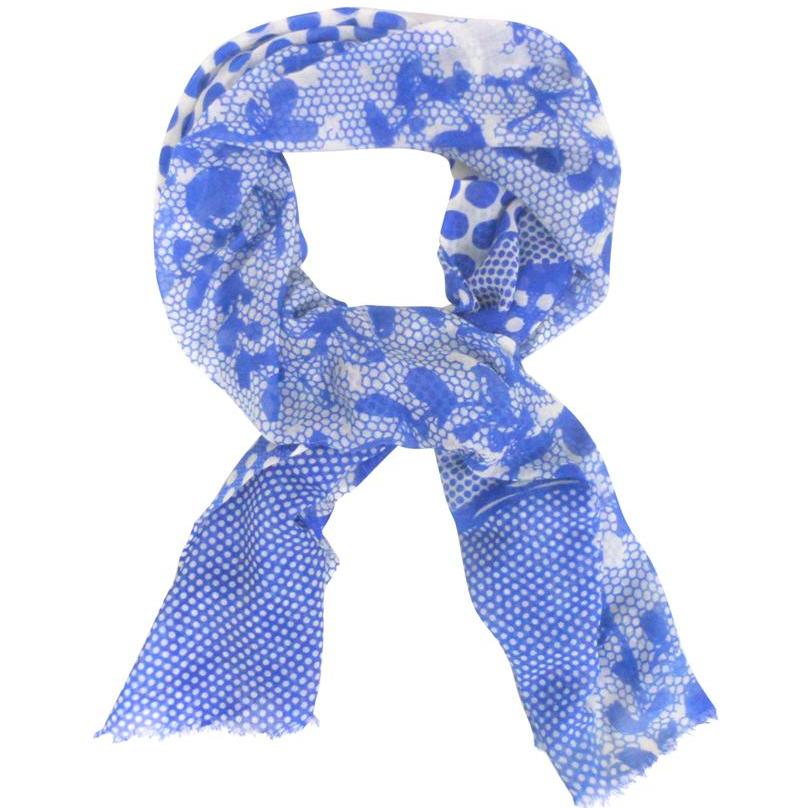 Bohemia and Co Wool Scarf Light Blue