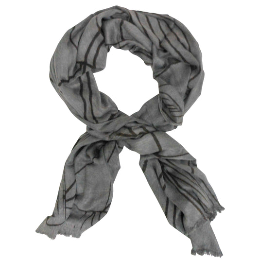 Viscose Grey Scarf